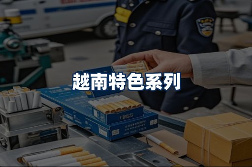越南香烟展示